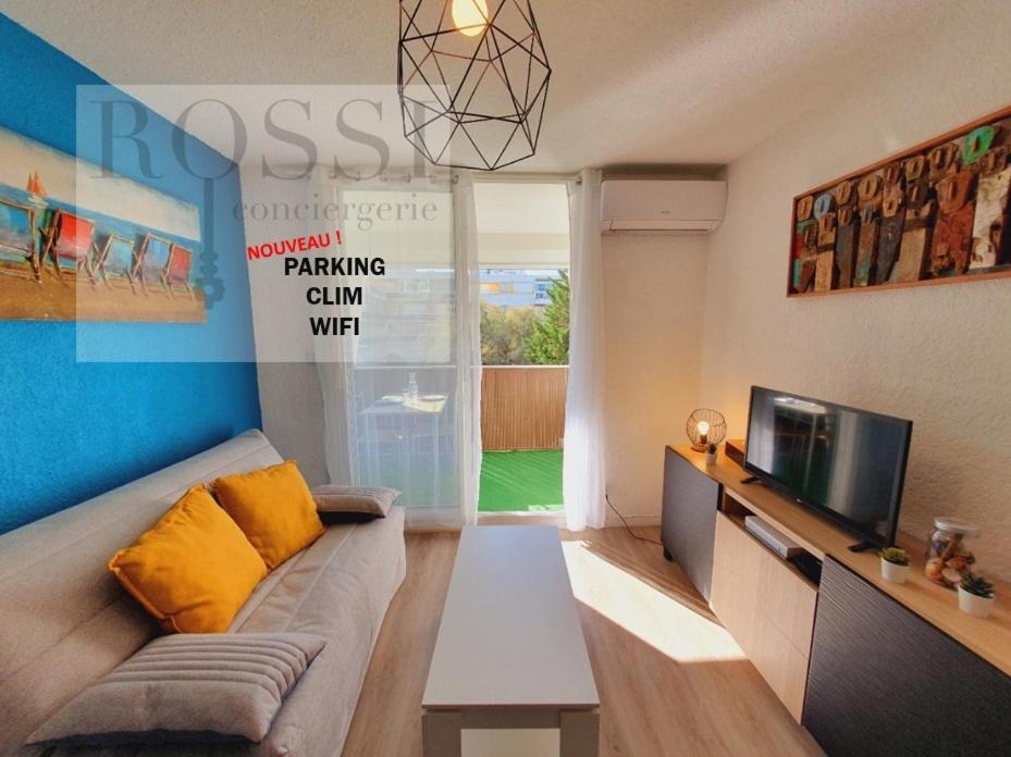 Suite Maya Parking Clim Wifi Centre-Ville Et Port - Rossiconciergerie - Linge Inclus La Grande-Motte Esterno foto